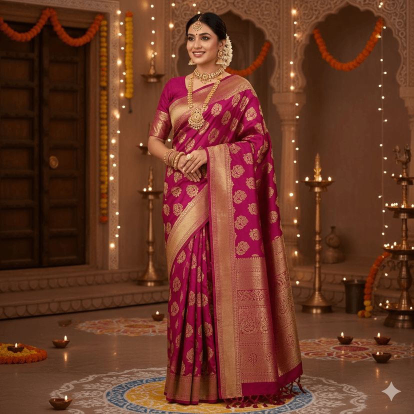 Banarsi Pattern Saree